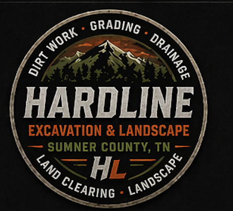 Hardline Excavation and Landscape footer logo